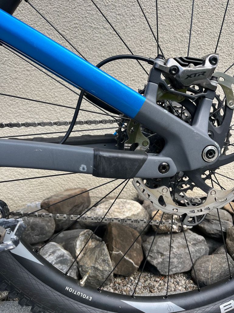 CUBE Stereo Shimano XTR 2023 Mountainbike de segunda mano, Azul — imagen 4 de 9