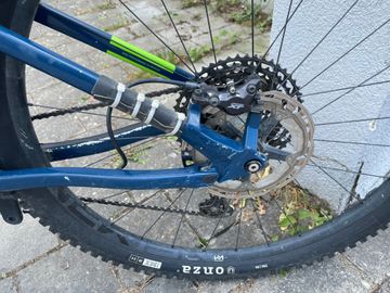 CUBE Stereo 120 2021 Mountainbike de segunda mano, Azul — imagen 9 de 12