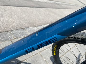 CUBE Stereo 120 2021 Mountainbike de segunda mano, Azul — imagen 10 de 12