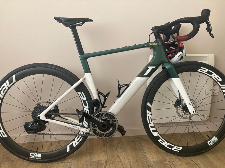Used 3T Exploro SRAM Red eTap AXS 2024 Road & Gravel, Green — image 2 of 4