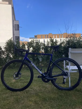 Used Cannondale SuperSix EVO Hi-MOD Disc Ultegra Di2 2020 Road & Gravel, Viola — image 3 of 5