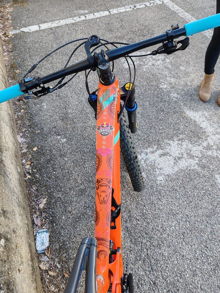 Used Mondraker F-podium Shimano XTR 2021 Mountainbike, Orange — image 4 of 8
