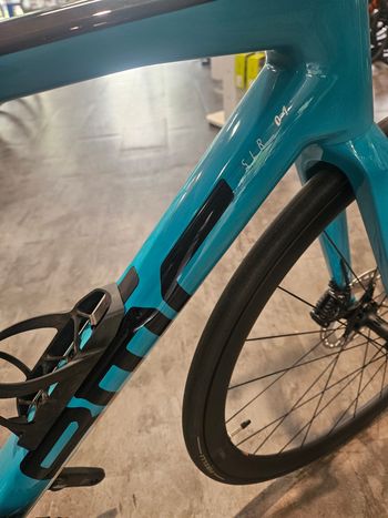 Used BMC TeamMachine SLR 01 4 Turquoise/Black 51 2024 Road & Gravel, Blue — image 2 of 4