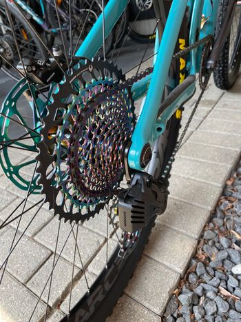 Used Yeti Sb115 SRAM X01 Eagle AXS 2021 Mountainbike, Blue — image 4 of 5