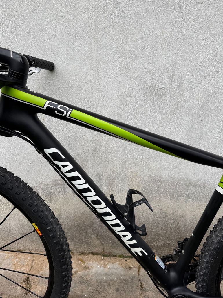 Used Cannondale F Si 2017 Mountainbike, Black — image 6 of 9