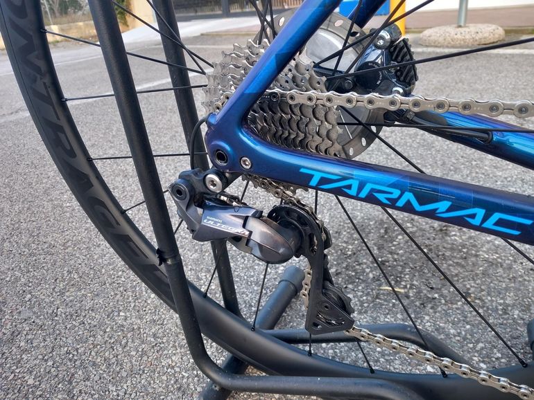Used Specialized Tarmac SL6 2019 Road & Gravel, Blue — image 8 of 9