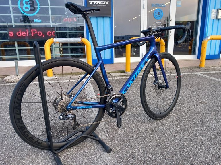 Used Specialized Tarmac SL6 2019 Road & Gravel, Blue — image 3 of 9
