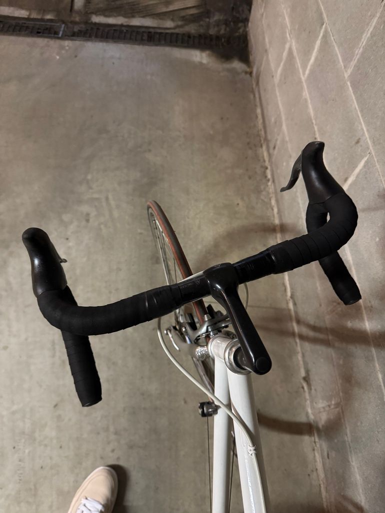 Used Francesco Moser F.Moser 1990 Road & Gravel, White — image 6 of 10