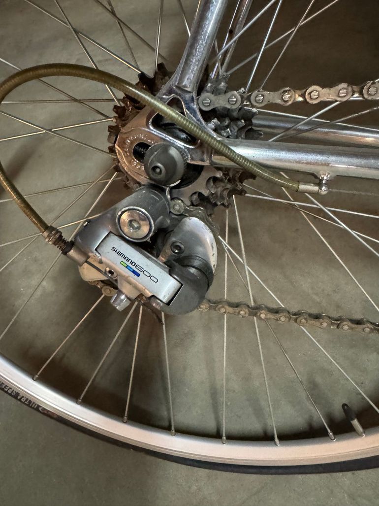 Used Francesco Moser F.Moser 1990 Road & Gravel, White — image 4 of 10