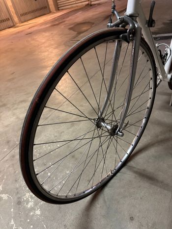Used Francesco Moser F.Moser 1990 Road & Gravel, White — image 9 of 10