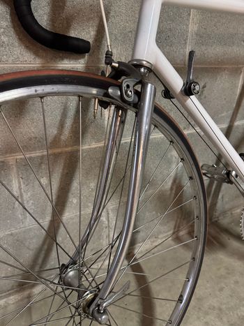 Used Francesco Moser F.Moser 1990 Road & Gravel, White — image 5 of 10