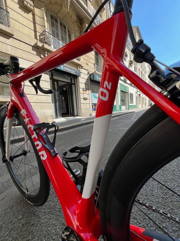 Used Factor O2 2021 Road & Gravel, Red — image 3 of 8