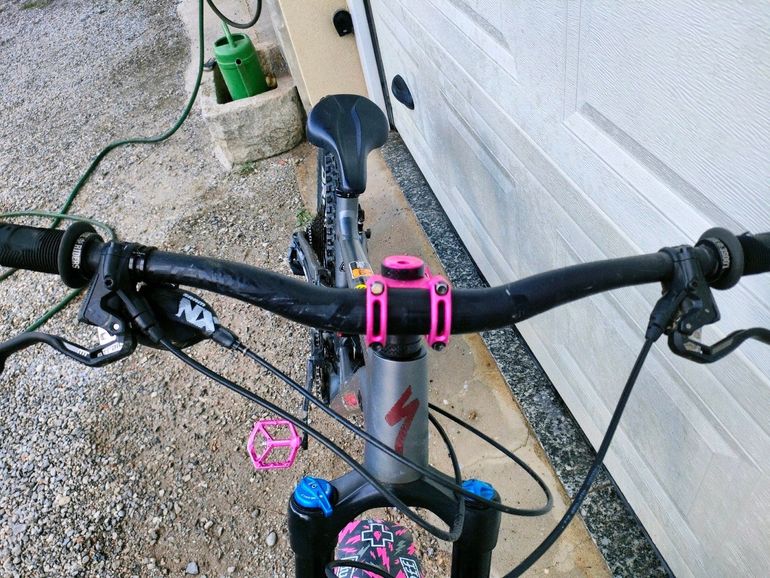 Used Specialized Status 160 2022 2022 Mountainbike, Light Gray, 29 — image 4 of 4