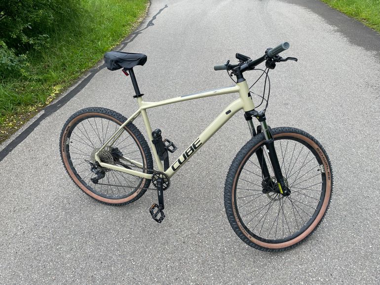 Used CUBE AIM EX 2021 2021 Mountainbike, Grün, 27.5, 29 — image 3 of 6