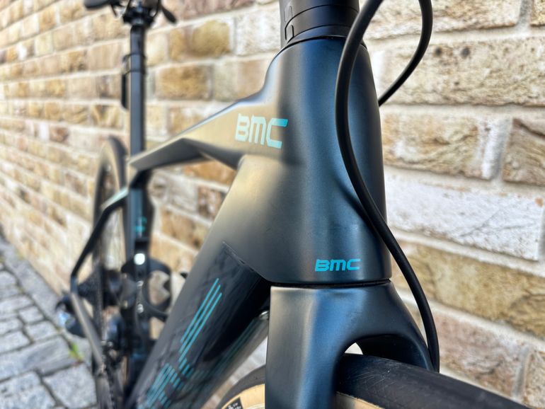 Used BMC Roadmachine AMP ONE 2023 2023 Road & Gravel, Green — image 4 of 23