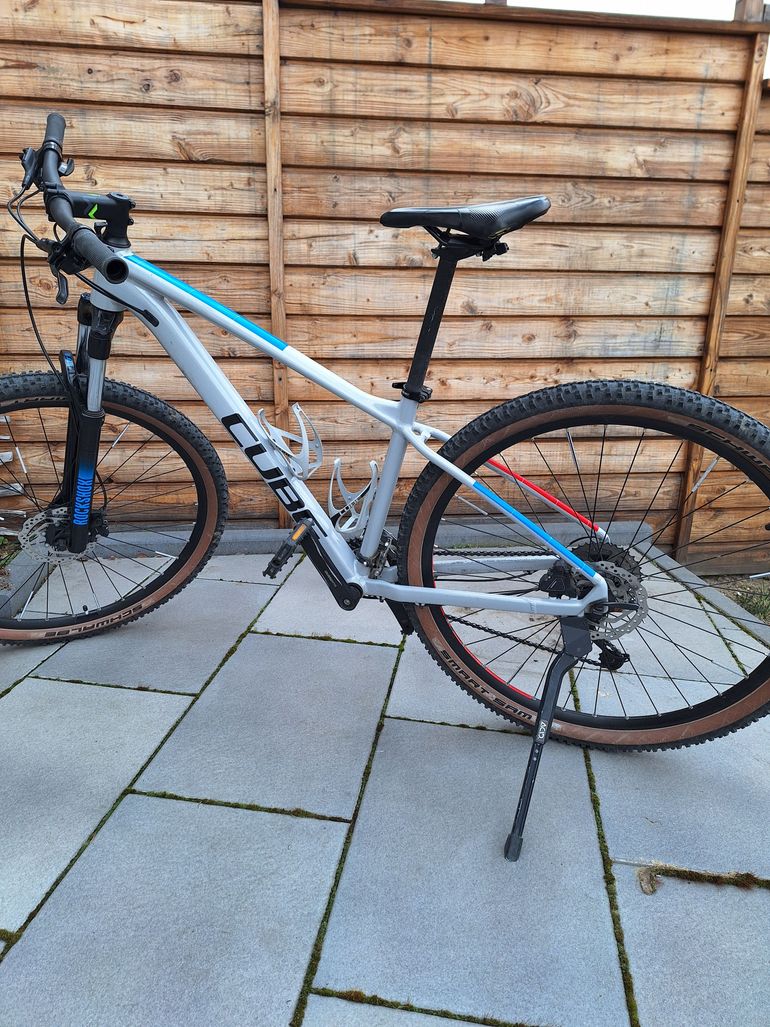 Used CUBE AIM, SL 2022 2022 Mountainbike, White, 27.5, 29 — image 2 of 11