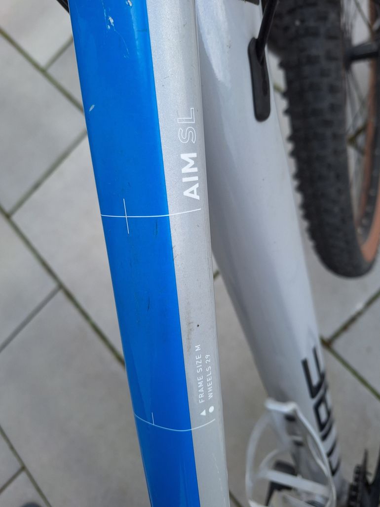 Used CUBE AIM, SL 2022 2022 Mountainbike, White, 27.5, 29 — image 9 of 11