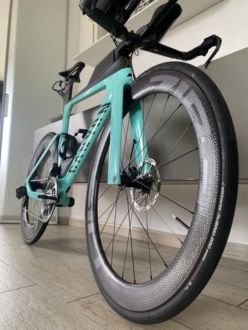 Gebrauchtes Canyon Speedmax CF 8 Disc eTap 2021 2021 Road & Gravel, Grün — Bild 5 von 12
