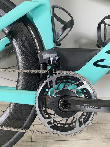 Gebrauchtes Canyon Speedmax CF 8 Disc eTap 2021 2021 Road & Gravel, Grün — Bild 3 von 12
