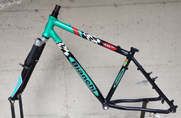 Used Bianchi 940 SF Frameset 1998 Mountainbike, Black — image 2 of 24