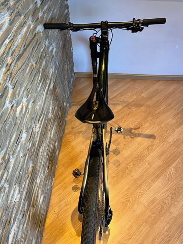 Used Cannondale Scalpel SRAM X01 Eagle 2020 Mountainbike, Green — image 6 of 7