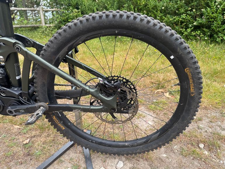 Used Giant Reign E+ 0 2022 2022 Mountainbike, Green, 29 — image 22 of 43