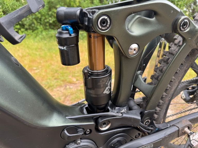 Used Giant Reign E+ 0 2022 2022 Mountainbike, Green, 29 — image 36 of 43