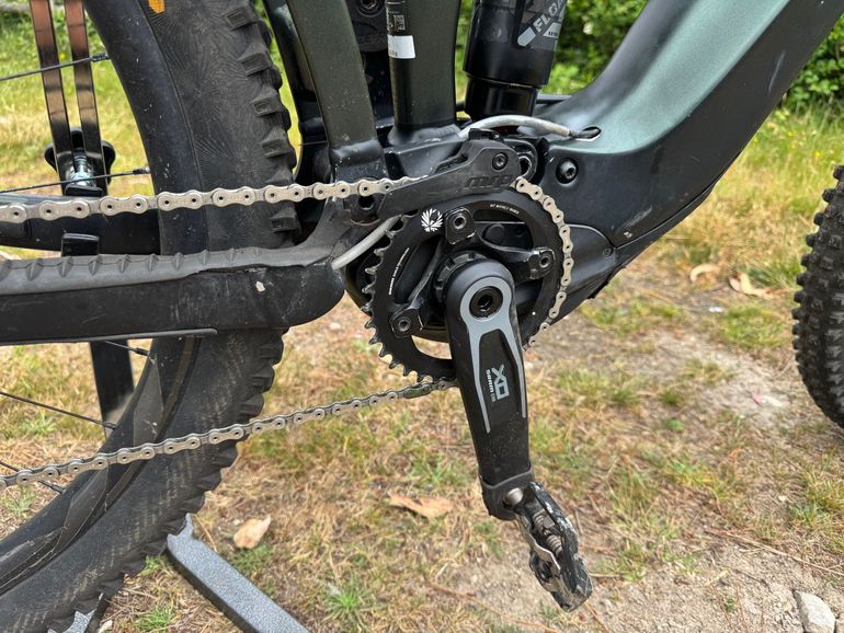 Used Giant Reign E+ 0 2022 2022 Mountainbike, Green, 29 — image 16 of 43