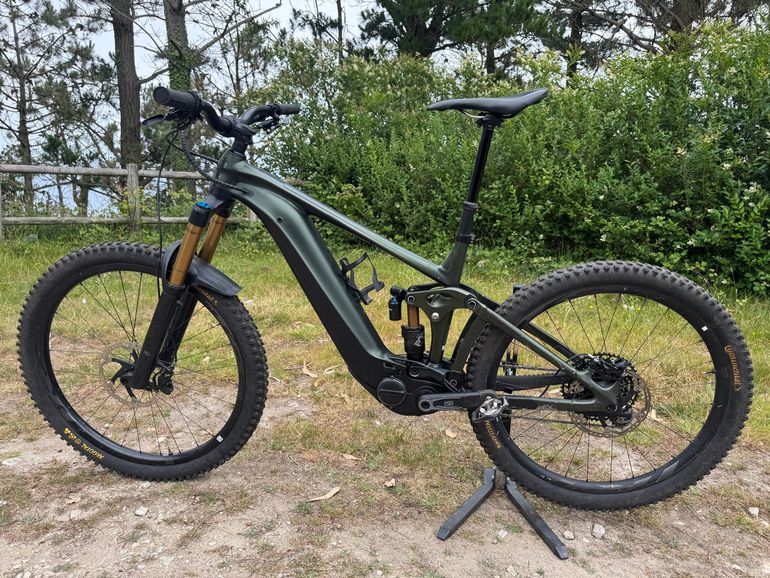 Used Giant Reign E+ 0 2022 2022 Mountainbike, Green, 29 — image 12 of 43