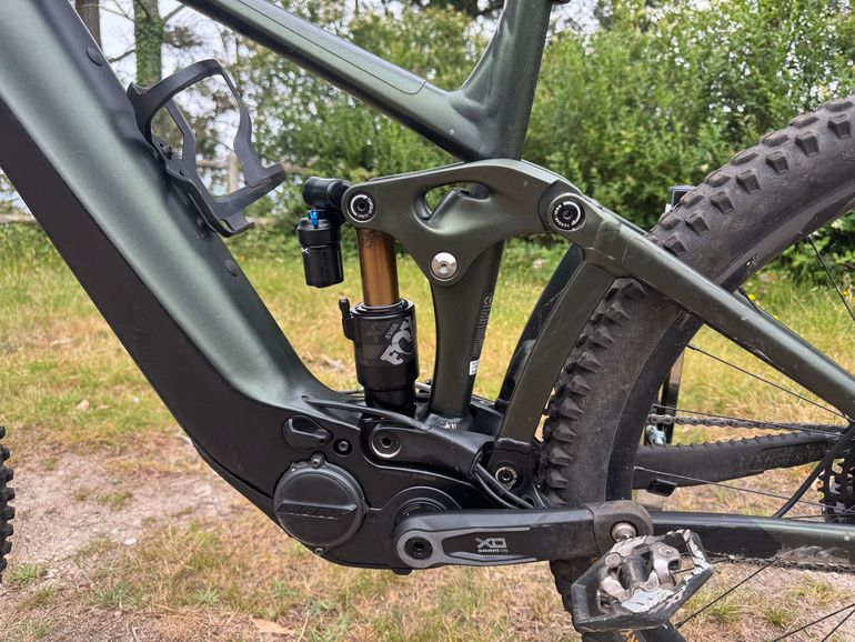 Used Giant Reign E+ 0 2022 2022 Mountainbike, Green, 29 — image 30 of 43