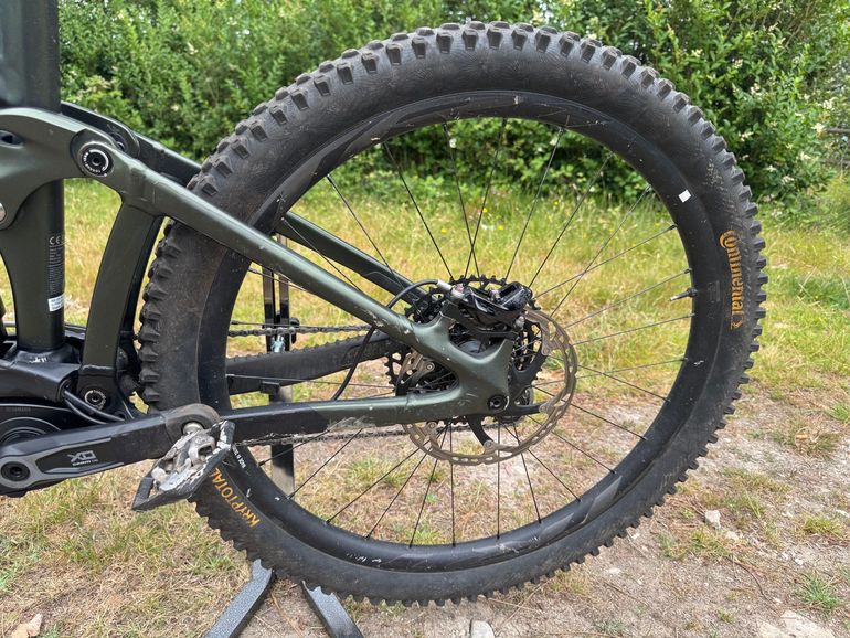 Used Giant Reign E+ 0 2022 2022 Mountainbike, Green, 29 — image 33 of 43