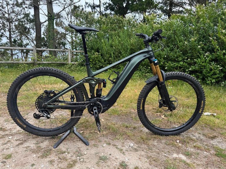 Used Giant Reign E+ 0 2022 2022 Mountainbike, Green, 29 — image 11 of 43