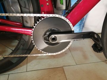 Cannondale Systemsix SRAM Force eTap AXS 2022 Road & Gravel usato, Rosso — immagine 3 di 5