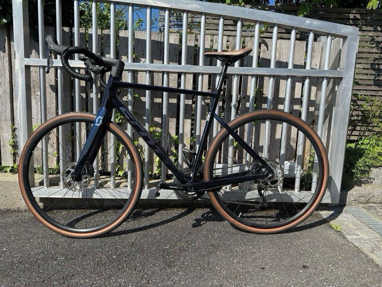 Used Scott Speedster 10 2024 2024 Road & Gravel, Blue — image 2 of 9