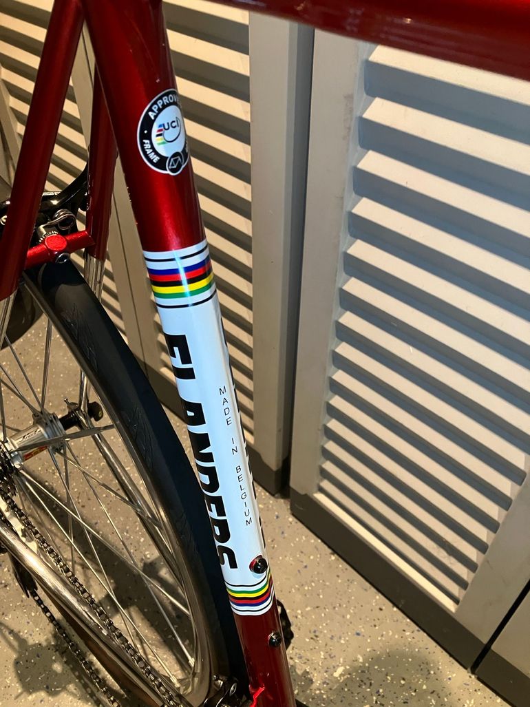 Flanders Master 1991 Road & Gravel usato, Rosso — immagine 23 di 30