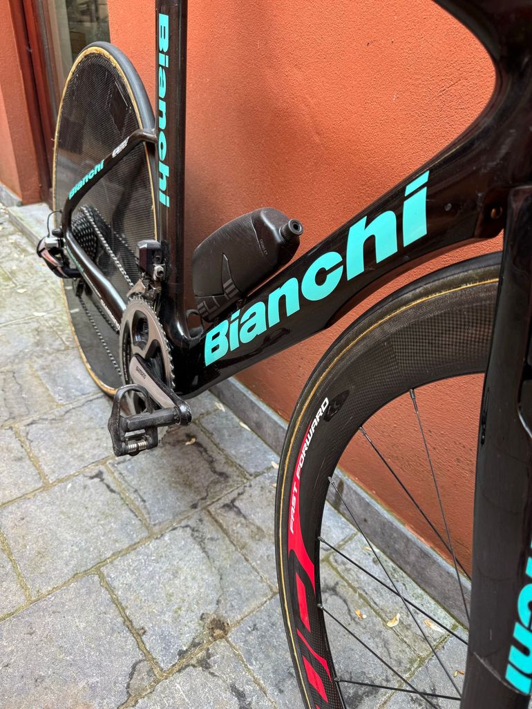 Used Bianchi Aquila CV TT Dura Ace Di2 2017 2017 Road & Gravel, Black — image 15 of 18