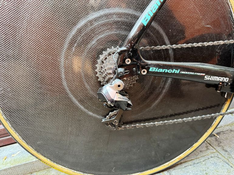 Used Bianchi Aquila CV TT Dura Ace Di2 2017 2017 Road & Gravel, Black — image 17 of 18