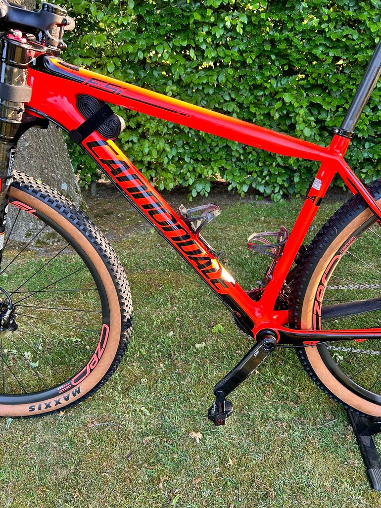 Used Cannondale F-si Shimano XTR Di2 2018 Mountainbike, Red — image 13 of 21