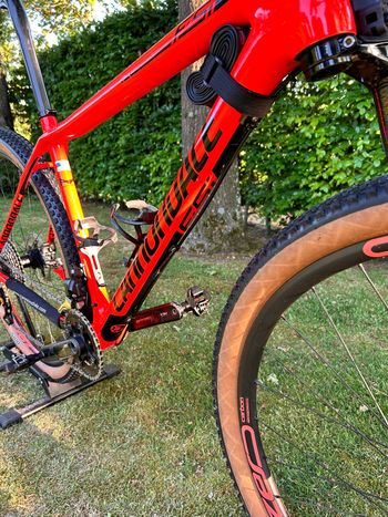 Used Cannondale F-si Shimano XTR Di2 2018 Mountainbike, Red — image 12 of 21