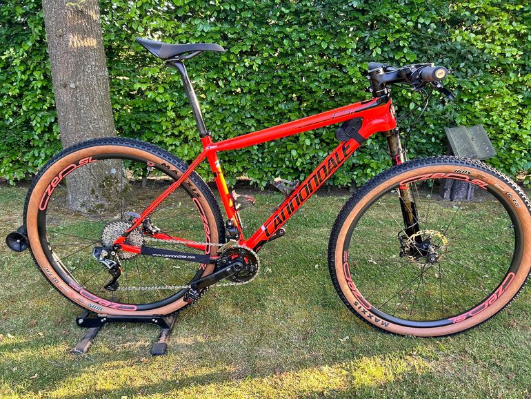 Used Cannondale F-si Shimano XTR Di2 2018 Mountainbike, Red — image 11 of 21