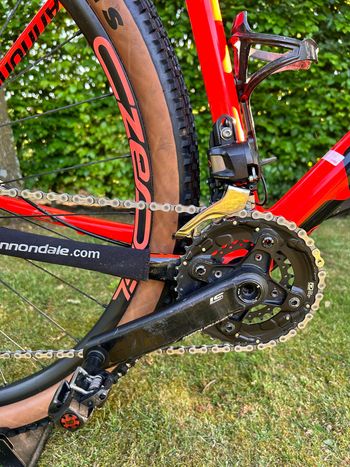 Used Cannondale F-si Shimano XTR Di2 2018 Mountainbike, Red — image 4 of 21