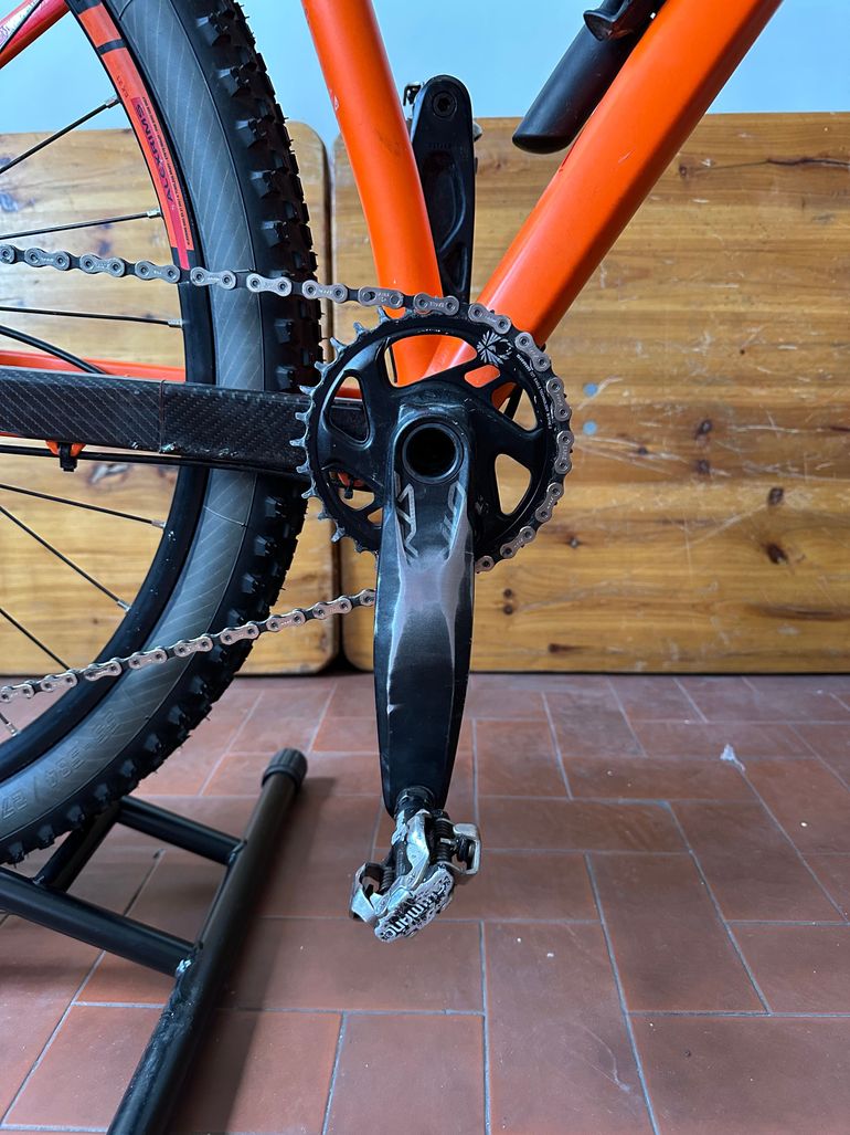 CUBE REACTION Race 2019 2019 Mountainbike usato, Arancione — immagine 4 di 5