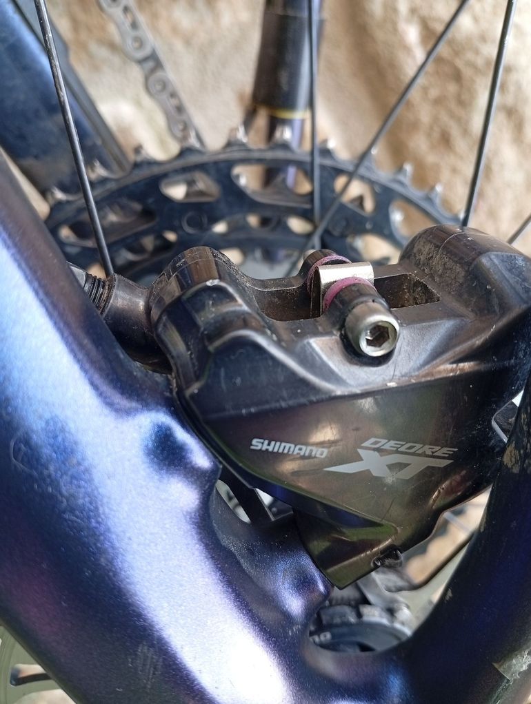 Orbea Oiz Shimano Deore XT 2023 Mountainbike usato, Viola — immagine 17 di 23
