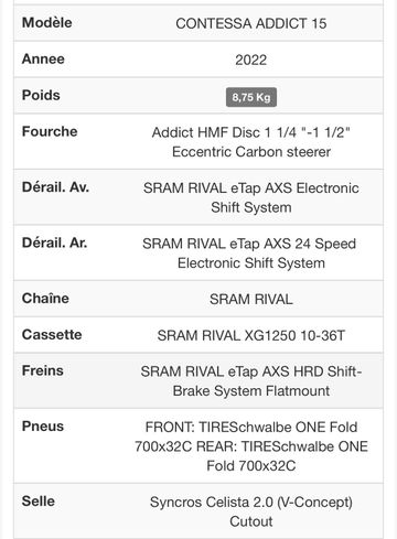 Brugt Scott Addict SRAM Rival eTap AXS 2023 Road & Gravel — billede 6 af 7