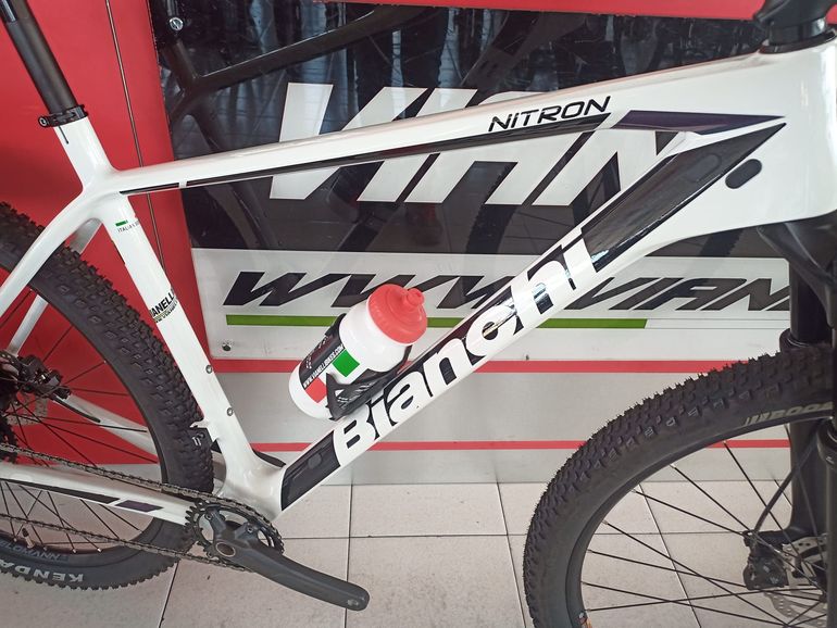 Used Bianchi Nitron 9.3 XT/SLX 2024 2024 Mountainbike, White, 29 — image 4 of 10