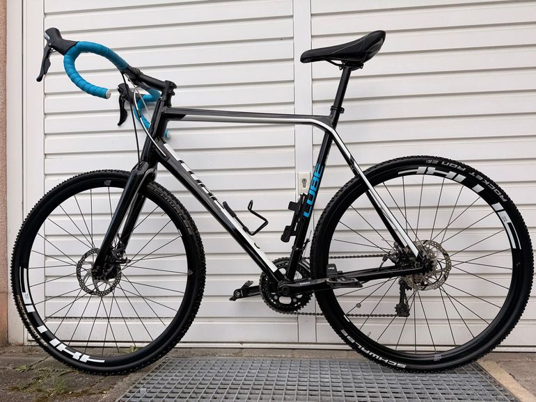 Used CUBE CROSS Race Pro 2017 2017 Road & Gravel, Schwarz — image 2 of 13