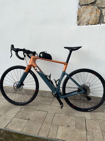 Used 3T RACEMAX Size 54 Orange EKAR 13V - 2021 Garanzia Ufficiale 3T 09/2026 2021 Road & Gravel, Orange — image 5 of 6