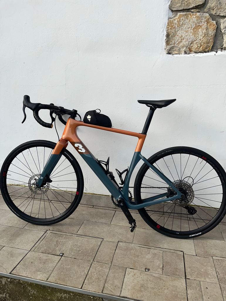 Used 3T RACEMAX Size 54 Orange EKAR 13V - 2021 Garanzia Ufficiale 3T 09/2026 2021 Road & Gravel, Orange — image 5 of 6