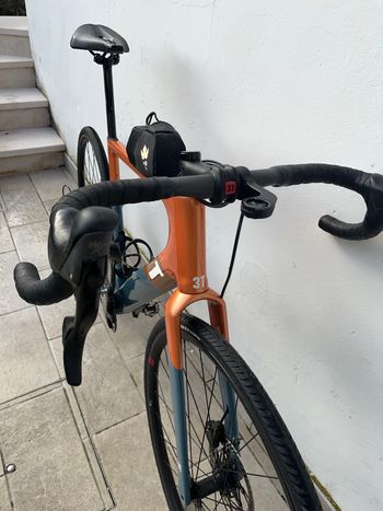 Used 3T RACEMAX Size 54 Orange EKAR 13V - 2021 Garanzia Ufficiale 3T 09/2026 2021 Road & Gravel, Orange — image 2 of 6