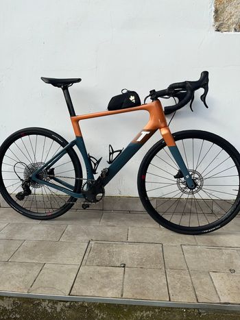 Used 3T RACEMAX Size 54 Orange EKAR 13V - 2021 Garanzia Ufficiale 3T 09/2026 2021 Road & Gravel, Orange — image 4 of 6